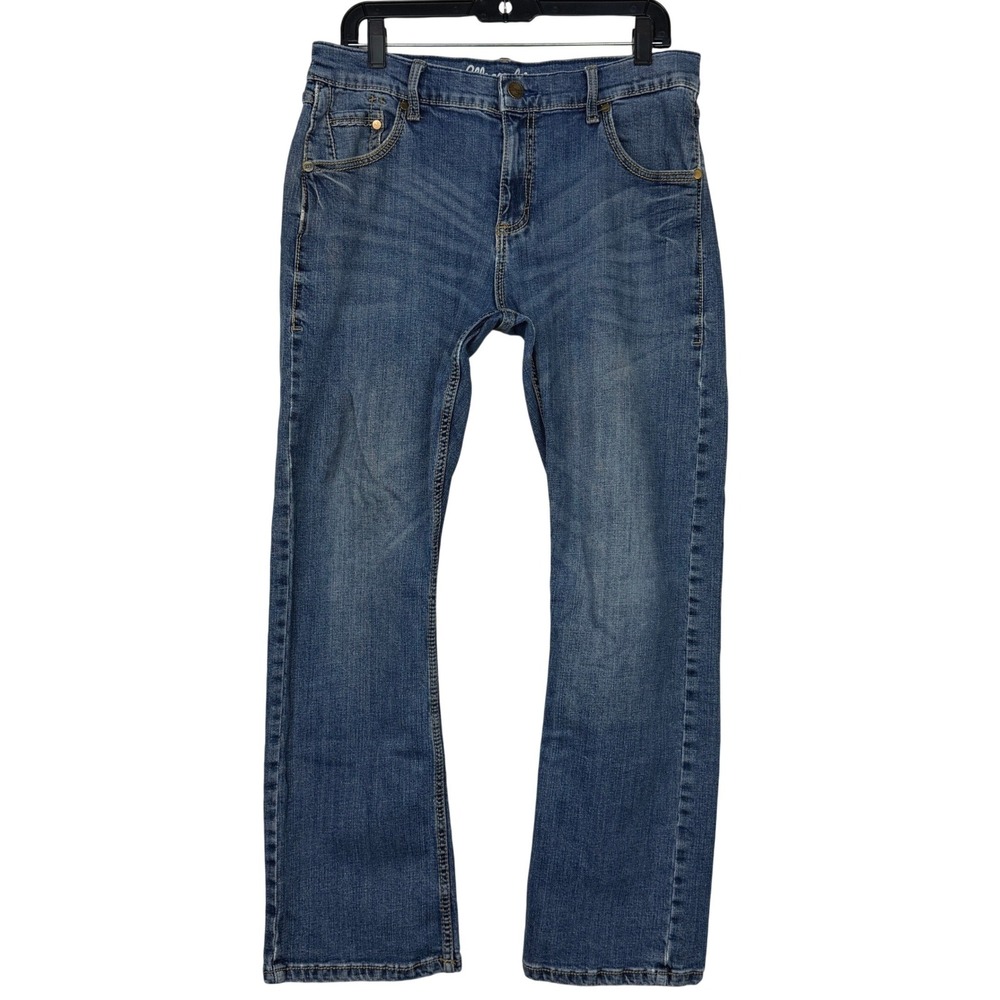 Wrangler Retro SLIM BOOTCUT Blue Jeans Mens 32x30 Medium Wash Western Denim
